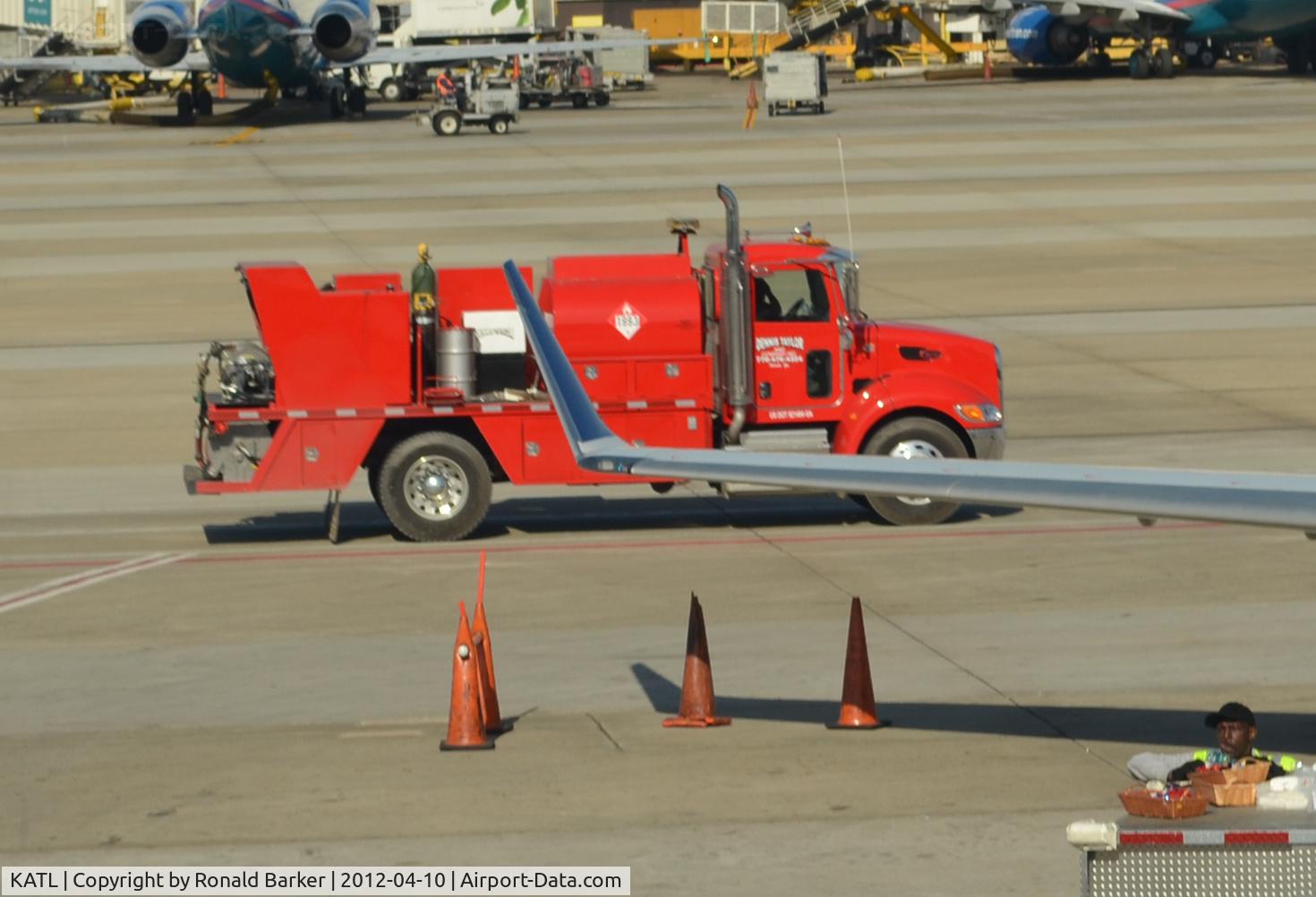 Hartsfield - Jackson Atlanta International Airport (ATL) - Red truck ATL