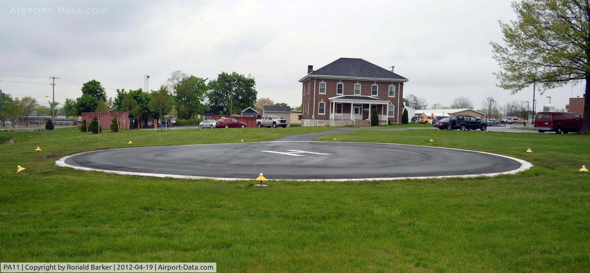 The Gettysburg Hospital Heliport (PA11) - Helo pad
