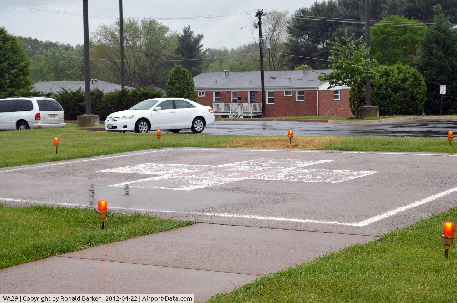 Culpeper Memorial Hospital Heliport (VA29) - Hospital helo pad