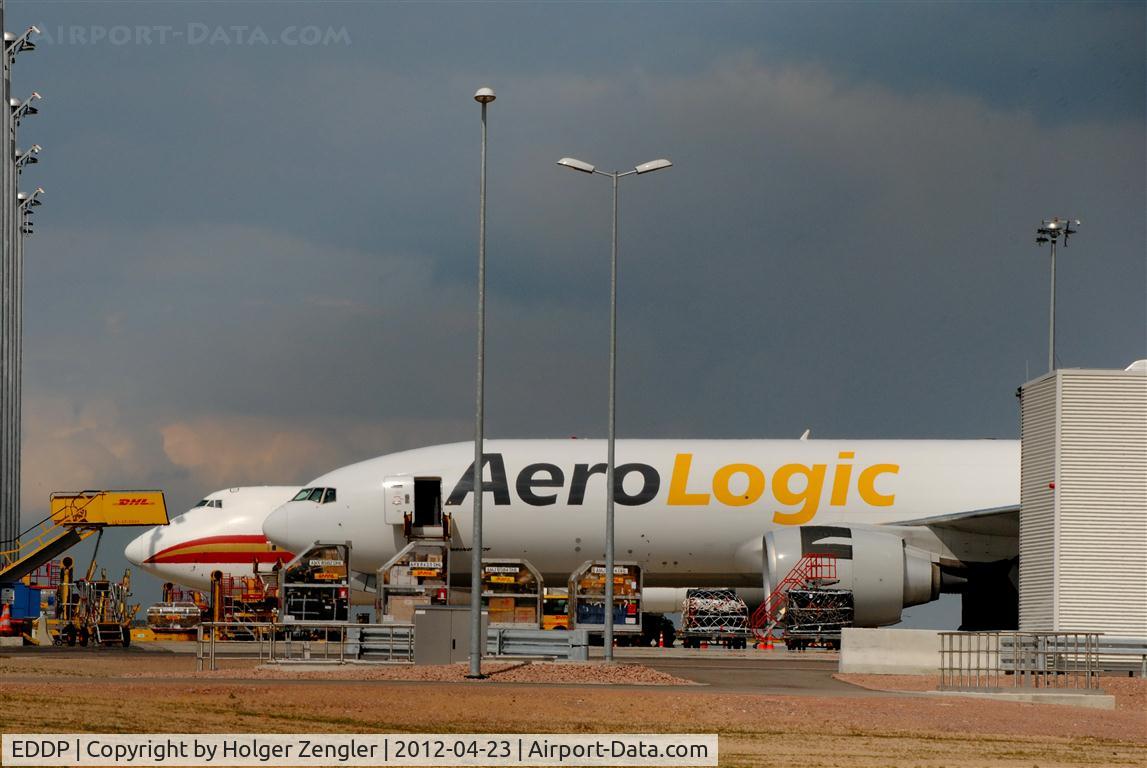 Leipzig/Halle Airport, Leipzig/Halle Germany (EDDP) - White and white is no the same.....