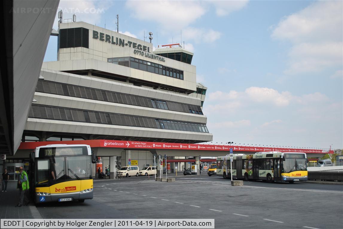 Tegel International Airport (closing in 2011), Berlin Germany (EDDT) - Main building of Berlin-Tegel International Airport.