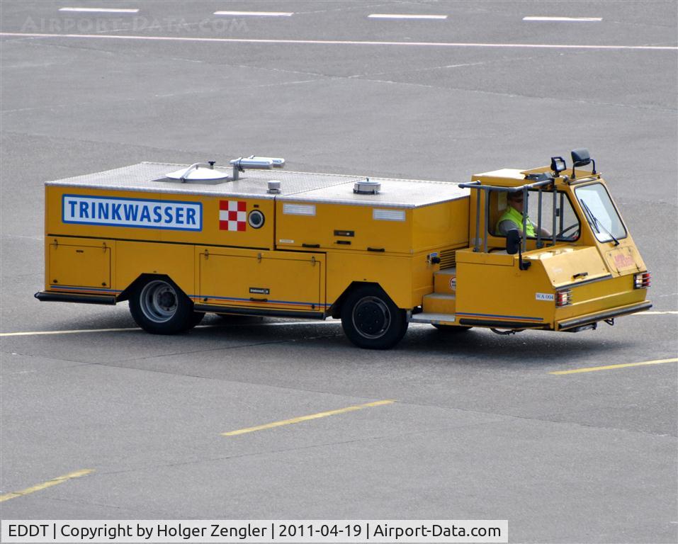 Tegel International Airport (closing in 2011), Berlin Germany (EDDT) - Mobile potable water reservoir on apron....