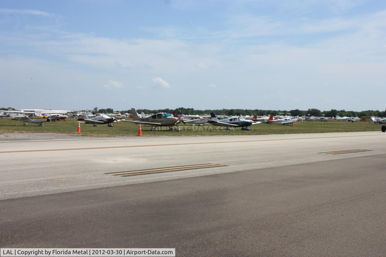 Lakeland Linder Regional Airport (LAL) - Planes parked at Sun N Fun