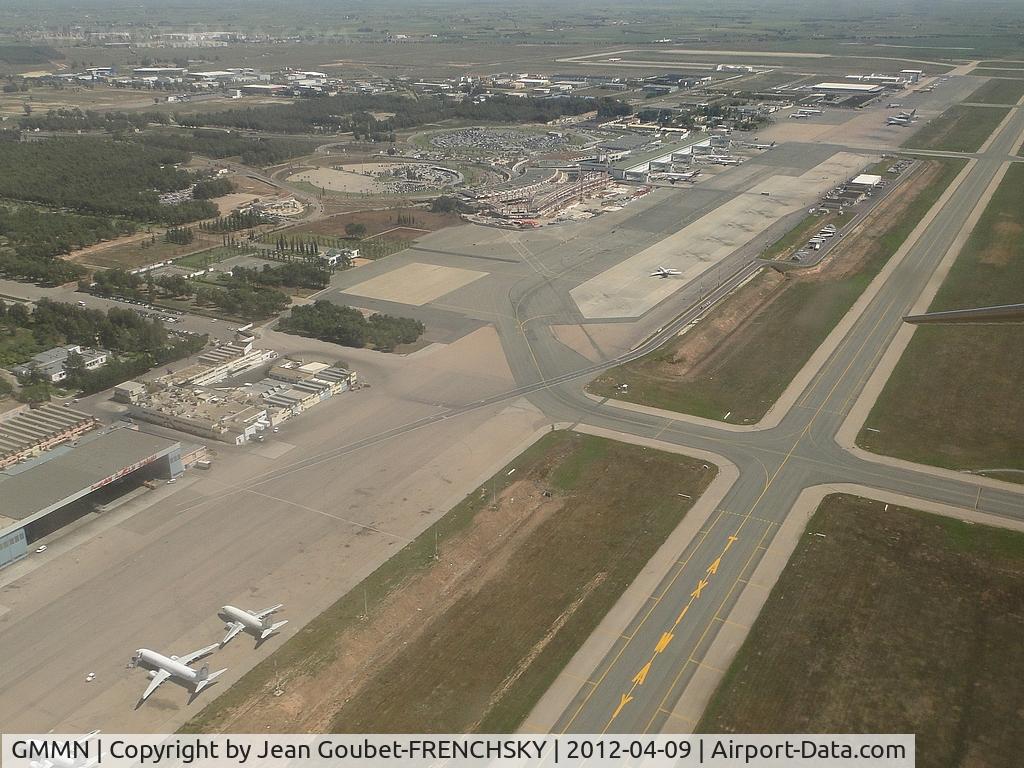 Mohammed V International Airport, Casablanca Morocco (GMMN) - after take off