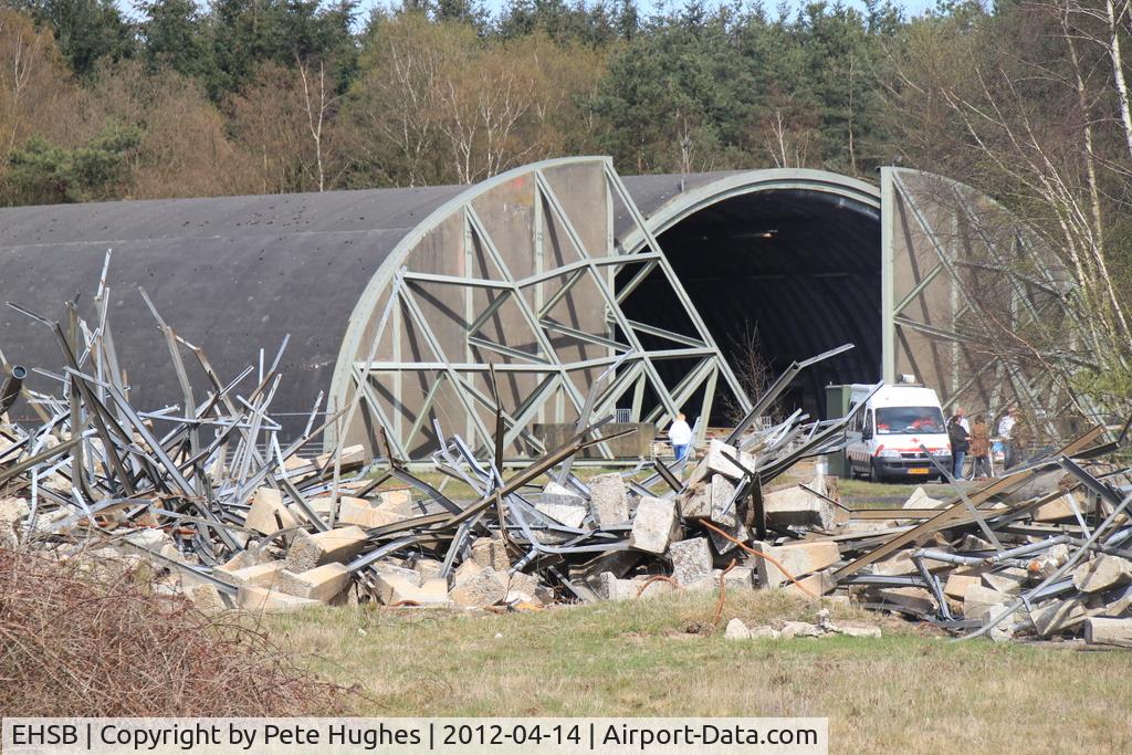 Soesterberg Air Base Airport, Soesterberg Netherlands (EHSB) - The HASs at Soesterberg are now used for storage and as sheep pens!