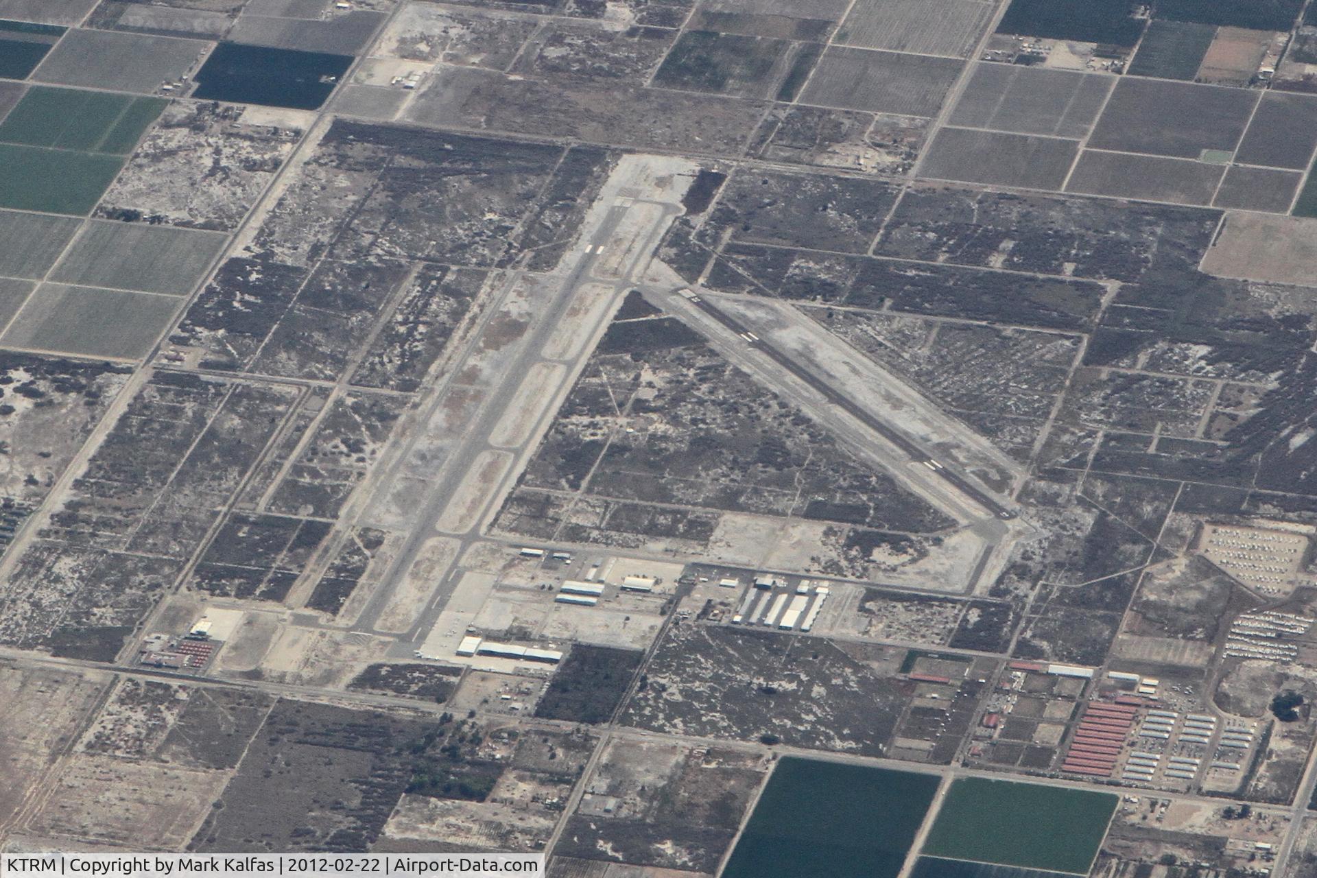 Jacqueline Cochran Regional Airport (TRM) - Jacqueline Cochran Regional Airport/KTRM from FL340.
