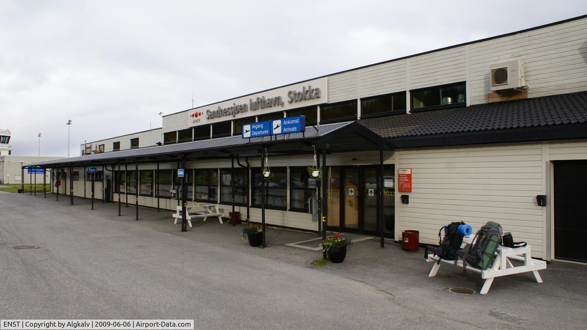 Sandnessjøen Airport, Stokka, Sandnessjøen, Nordland Norway (ENST) - Sandnessjøen Airport, Norway.

This file is licensed under the Creative Commons Attribution 3.0 Unported license