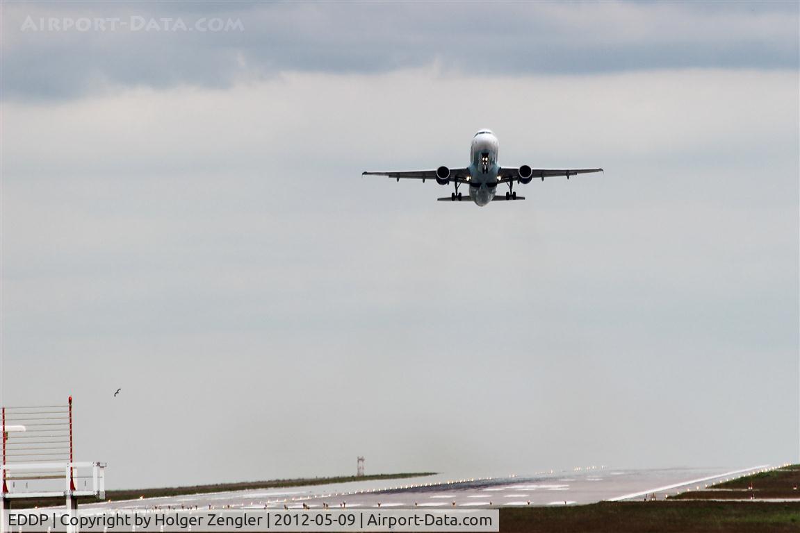 Leipzig/Halle Airport, Leipzig/Halle Germany (EDDP) - Outbound traffic on runway 26L...