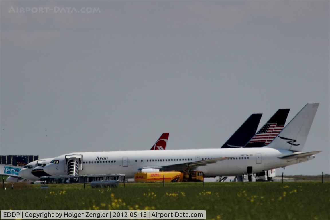 Leipzig/Halle Airport, Leipzig/Halle Germany (EDDP) - View over the american corner at noon......