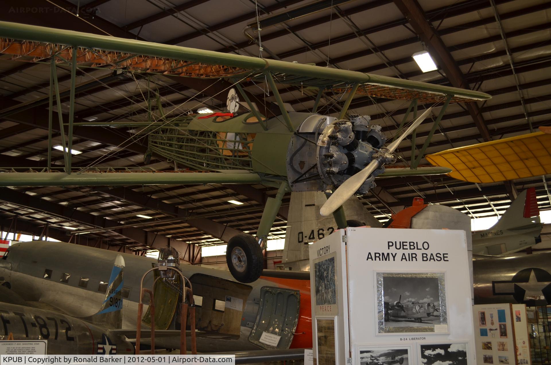 Pueblo Memorial Airport (PUB) - Stearman PT-17 at Weisbrod Museum Pueblo