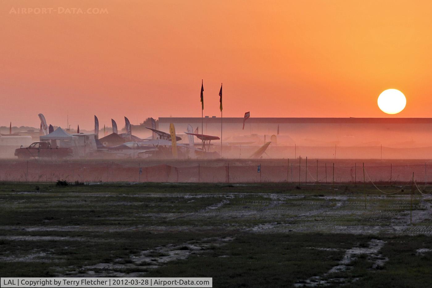 Lakeland Linder Regional Airport (LAL) - Sunrise at 2012 Sun N Fun