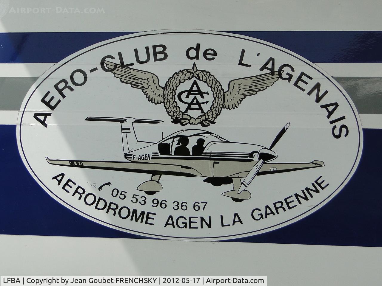 Agen Airport, La Garenne Airport France (LFBA) - F-BUEO