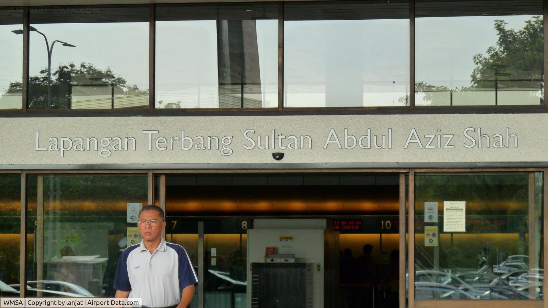 Sultan Abdul Aziz Shah Airport, Subang Jaya, Selangor Malaysia (WMSA) - Entrace