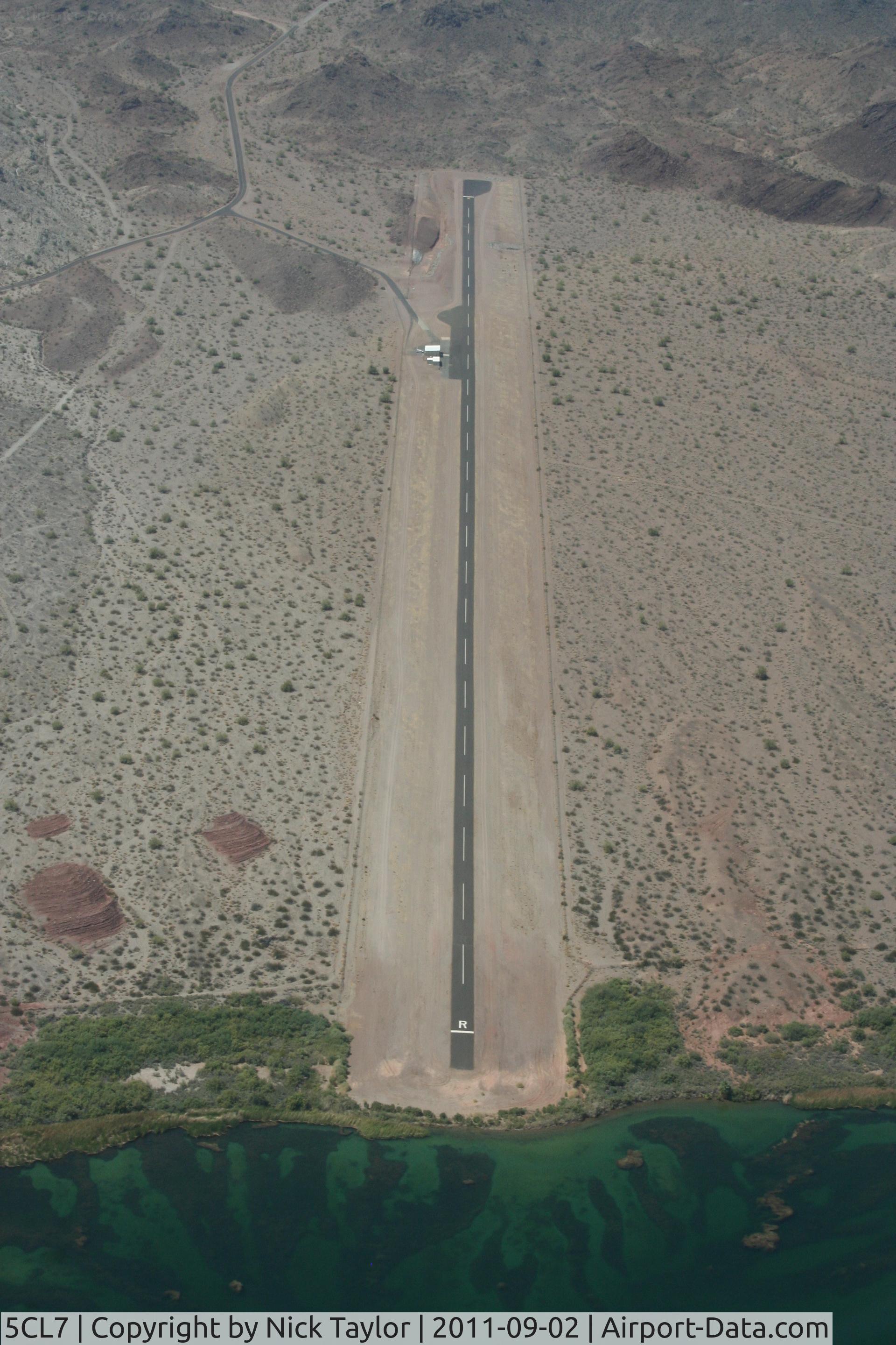 Gene Wash Reservoir Airport (5CL7) - Private strip