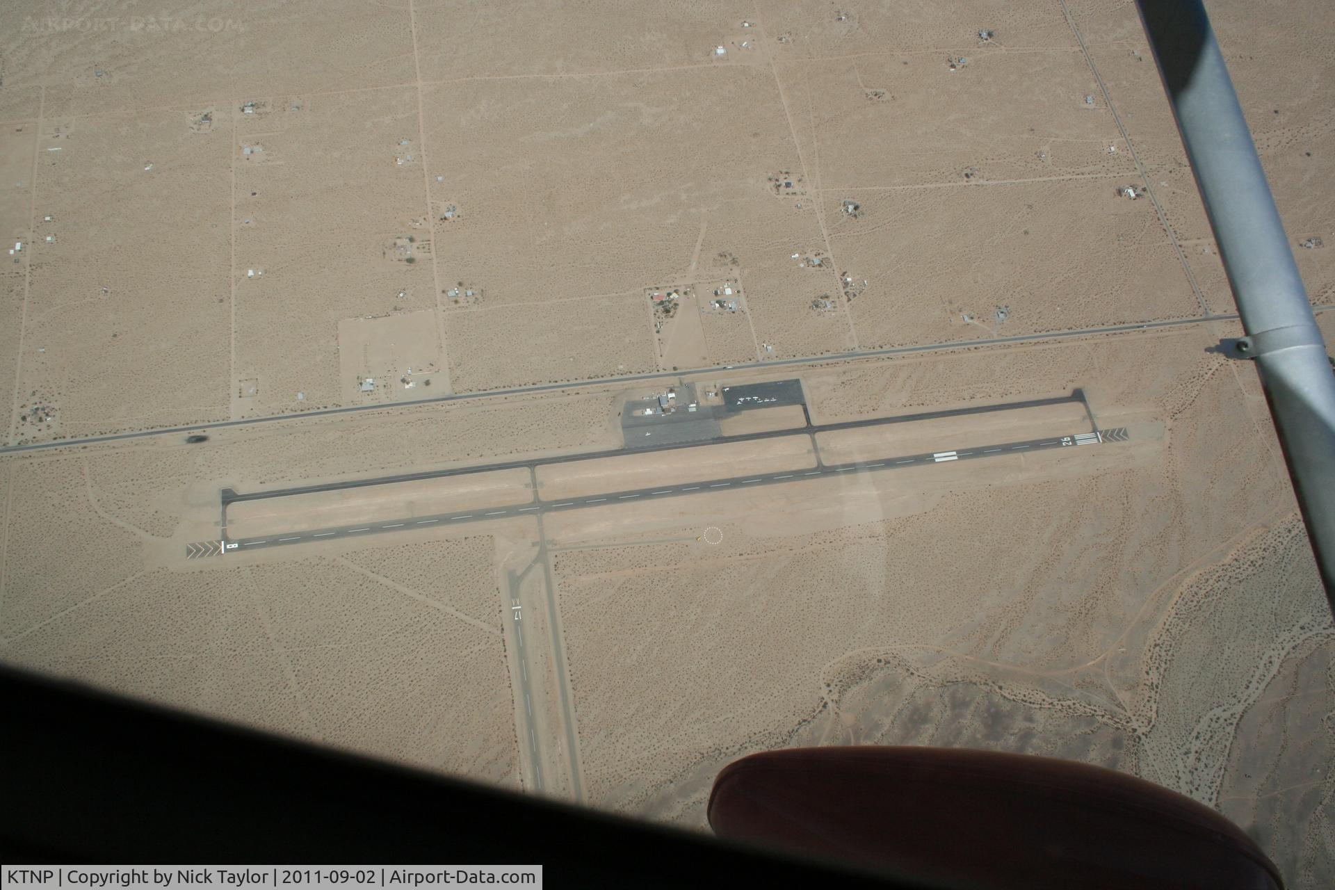 Twentynine Palms Airport (TNP) - Taken while flying east