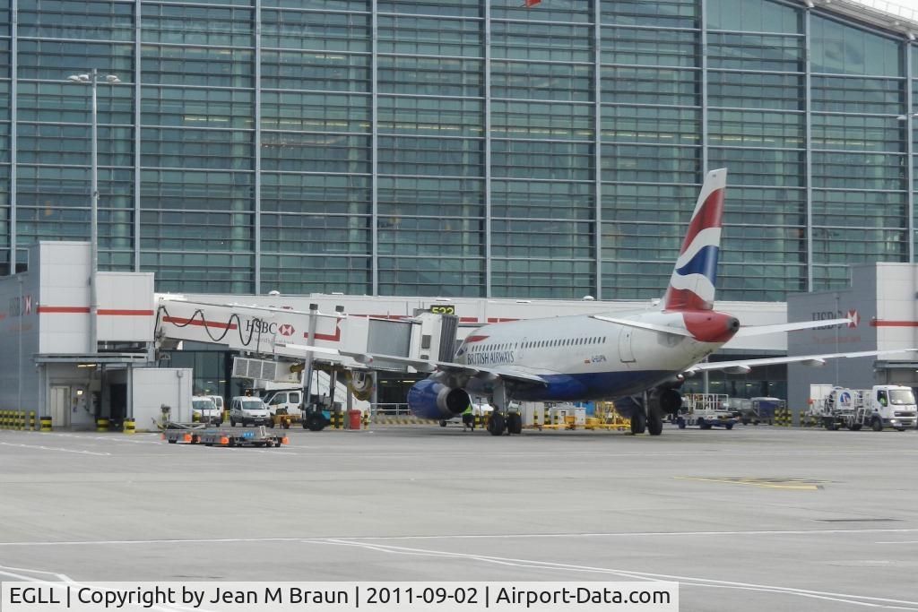 London Heathrow Airport, London, England United Kingdom (EGLL) - Heathrow Terminal 5 British Airways & Iberia