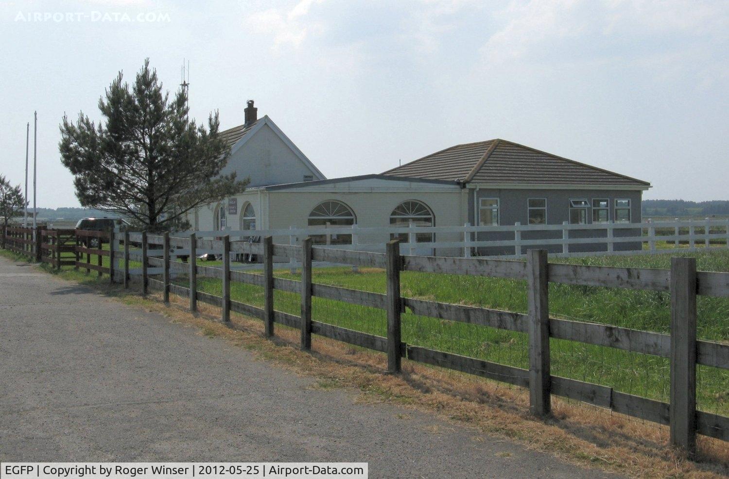 Pembrey Airport, Pembrey, Wales United Kingdom (EGFP) - Flight Office and Amelia Restuarant and Coffee Shop at Pembrey Airport.