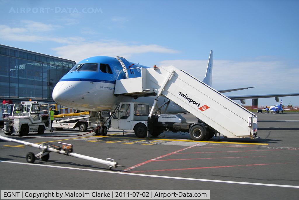 Newcastle Airport, Newcastle upon Tyne, England United Kingdom (EGNT) - Ready for boarding, Newcastle Airport.