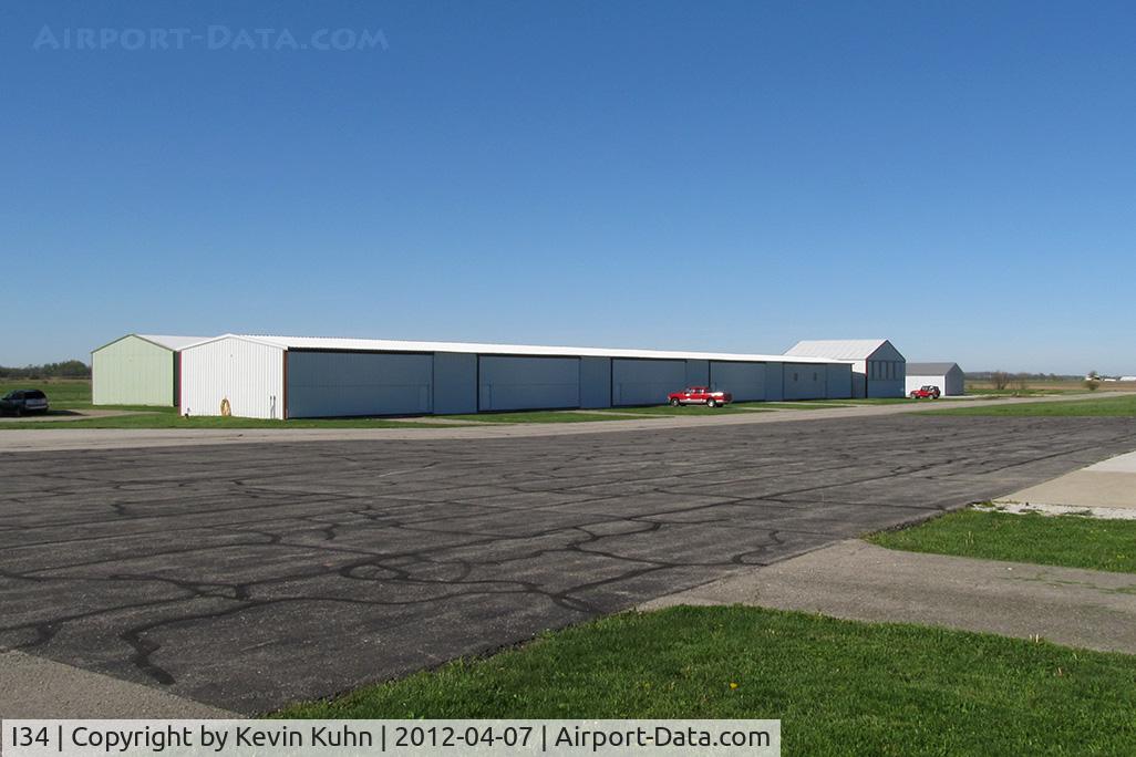 Greensburg Municipal Airport (I34) - T-hangars