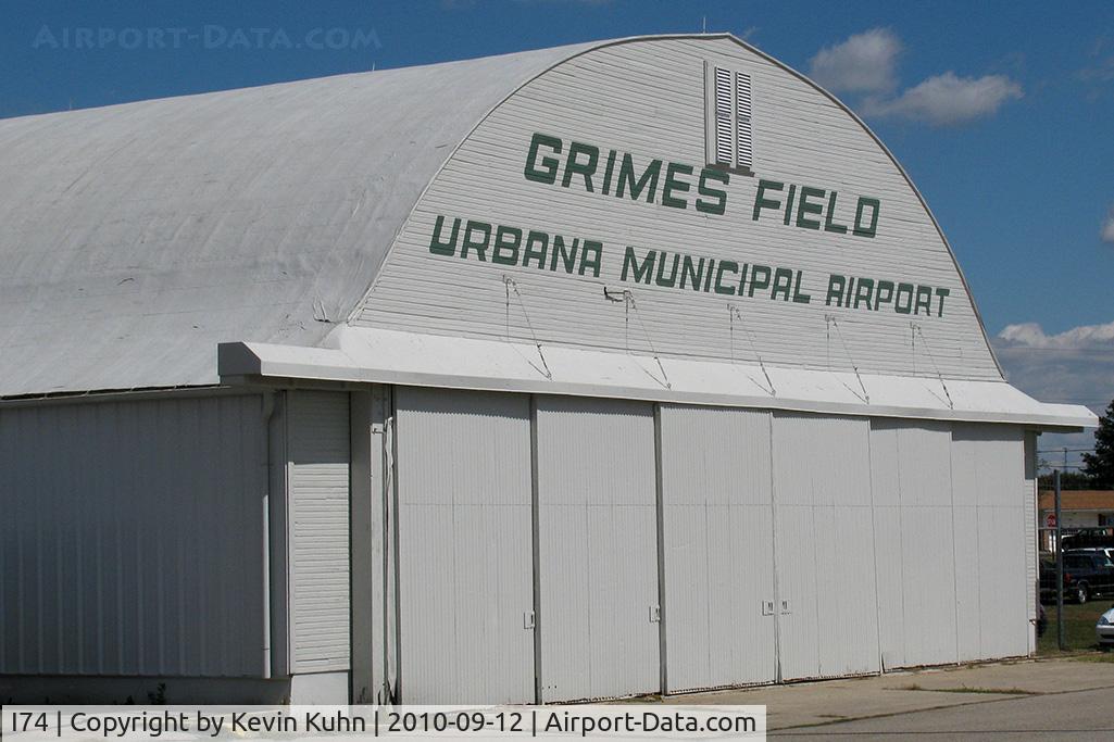 Grimes Field Airport (I74) - Hangar