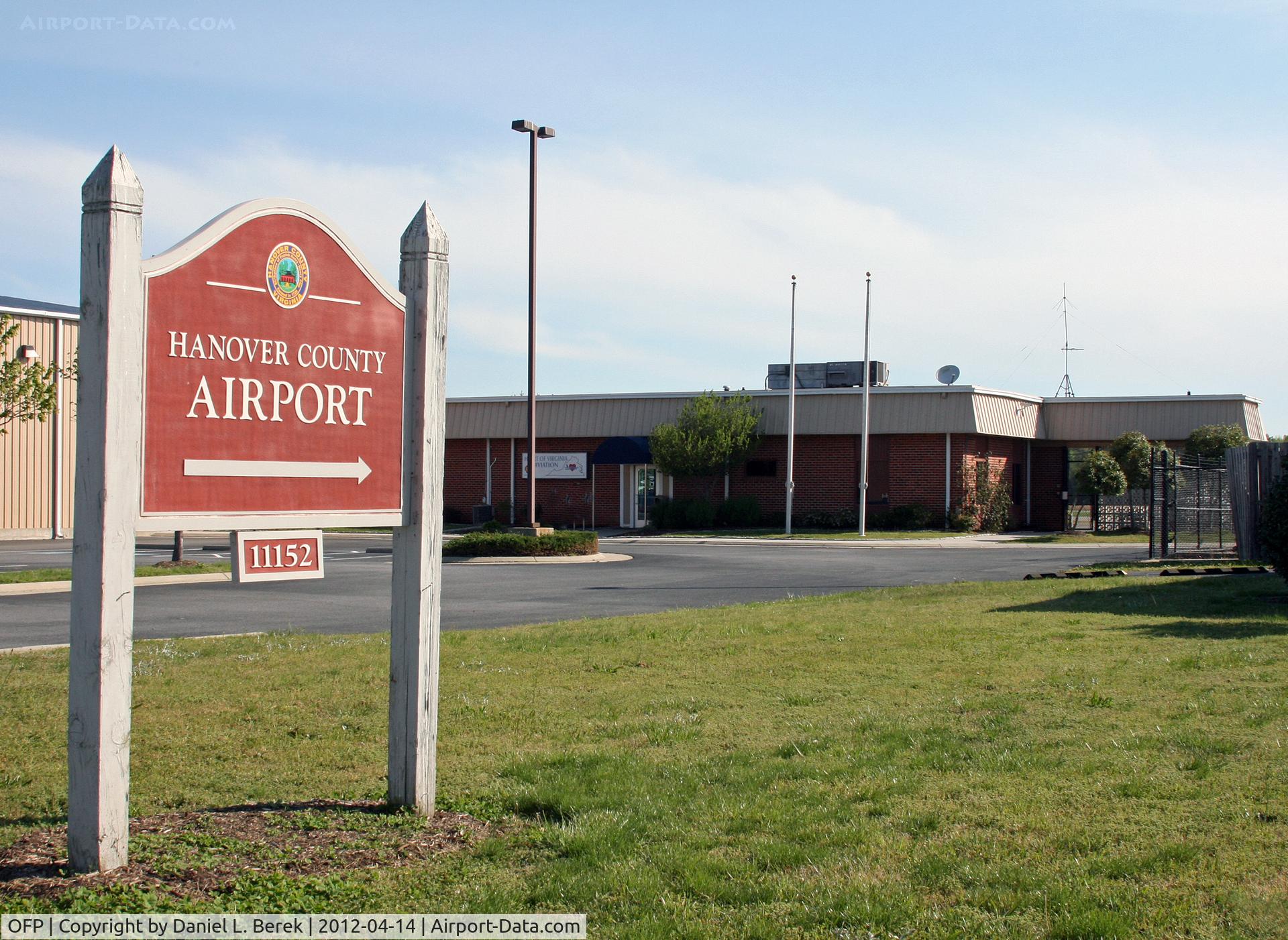 Hanover County Municipal Airport (OFP) - This is a nice little, modern airport on the outskirts of Richmond and Ashland, VA.