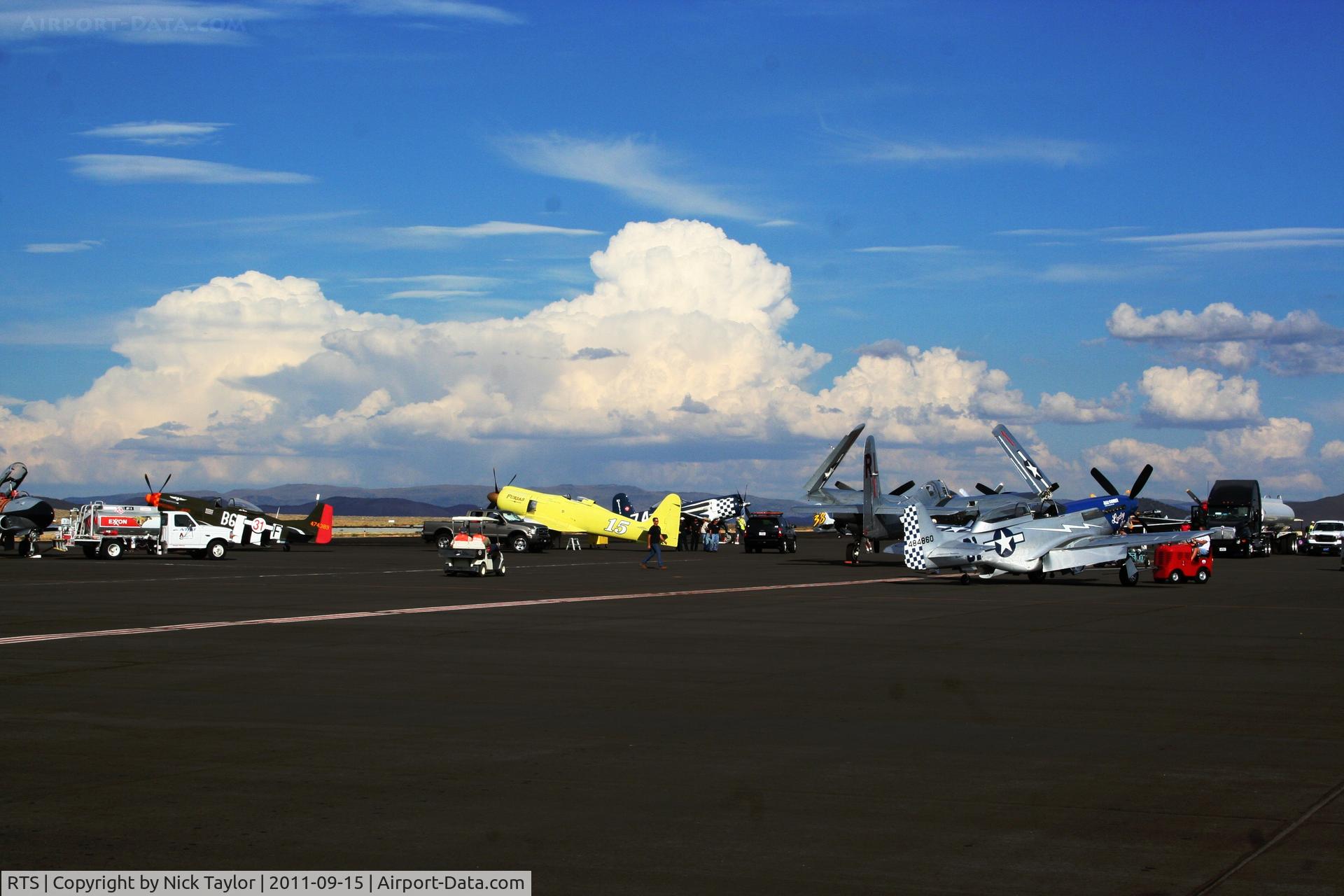 Reno/stead Airport (RTS) - Ramp action at the Reno NCAR