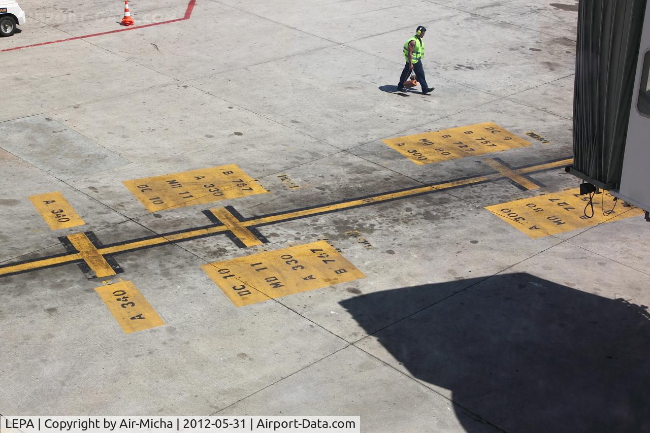 Palma de Mallorca Airport (or Son Sant Joan Airport), Palma de Mallorca Spain (LEPA) - Park position