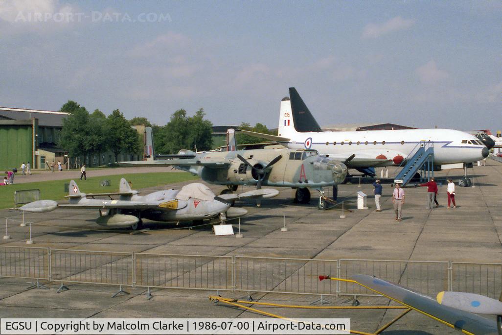 Duxford Airport, Cambridge, England United Kingdom (EGSU) - Some of the outside exhibits.
