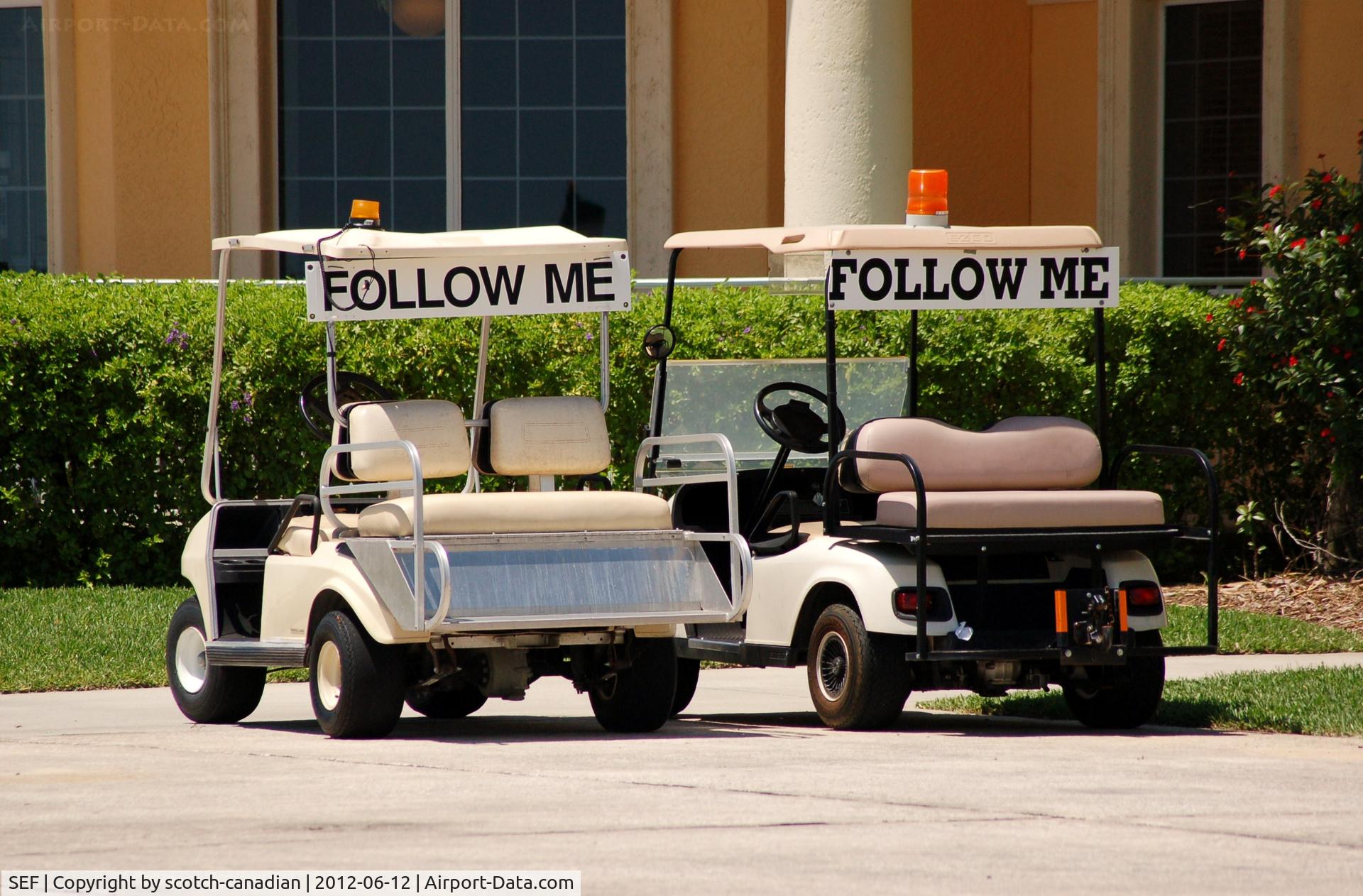 Sebring Regional Airport (SEF) - Follow Me Carts at Sebring Regional Airport, Sebring, FL