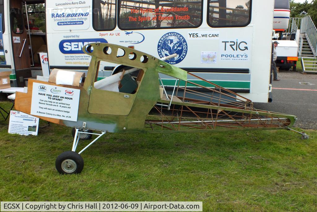 North Weald Airfield Airport, North Weald, England United Kingdom (EGSX) - unknown airframe at the Air Britain flyin 2012