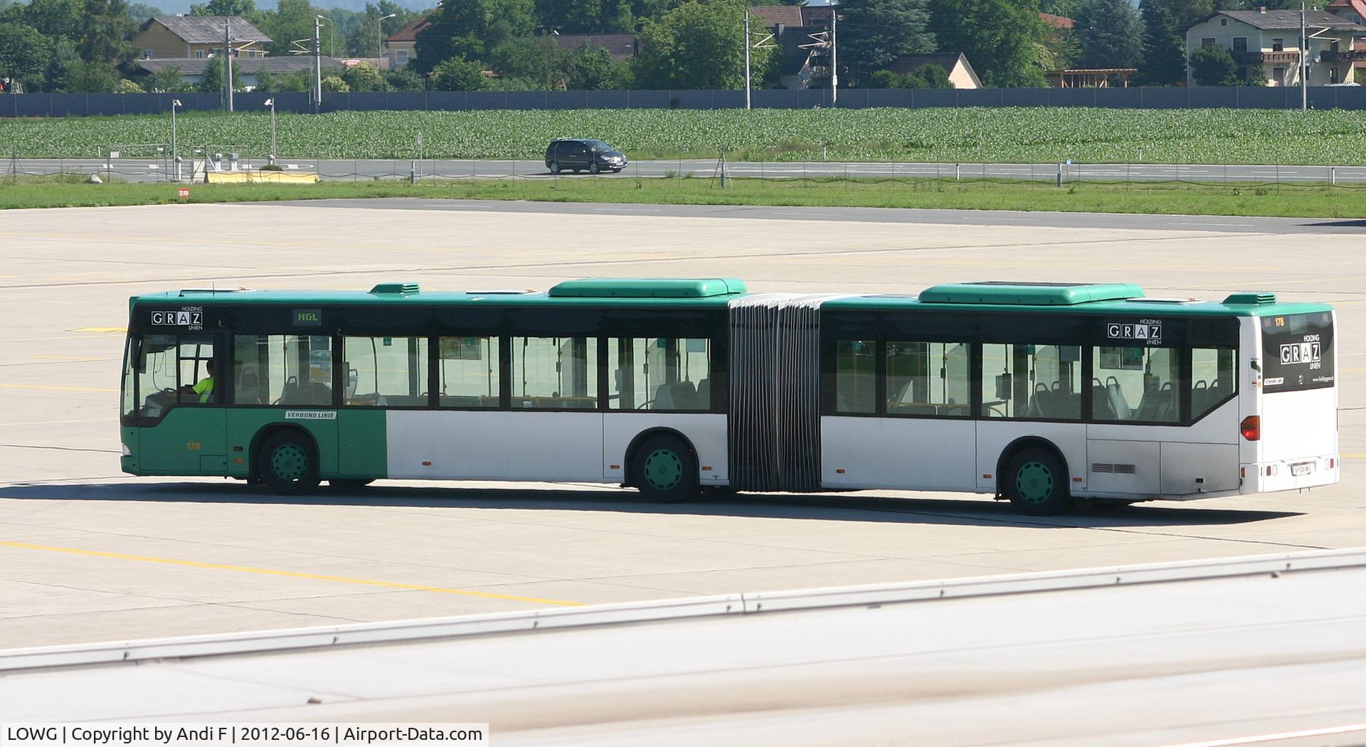 Graz Airport, Graz Austria (LOWG) - New Bus?