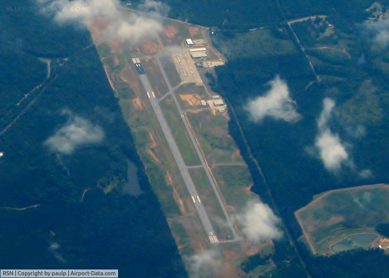 Ruston Regional Airport (RSN) - Over Ruston, Louisiana