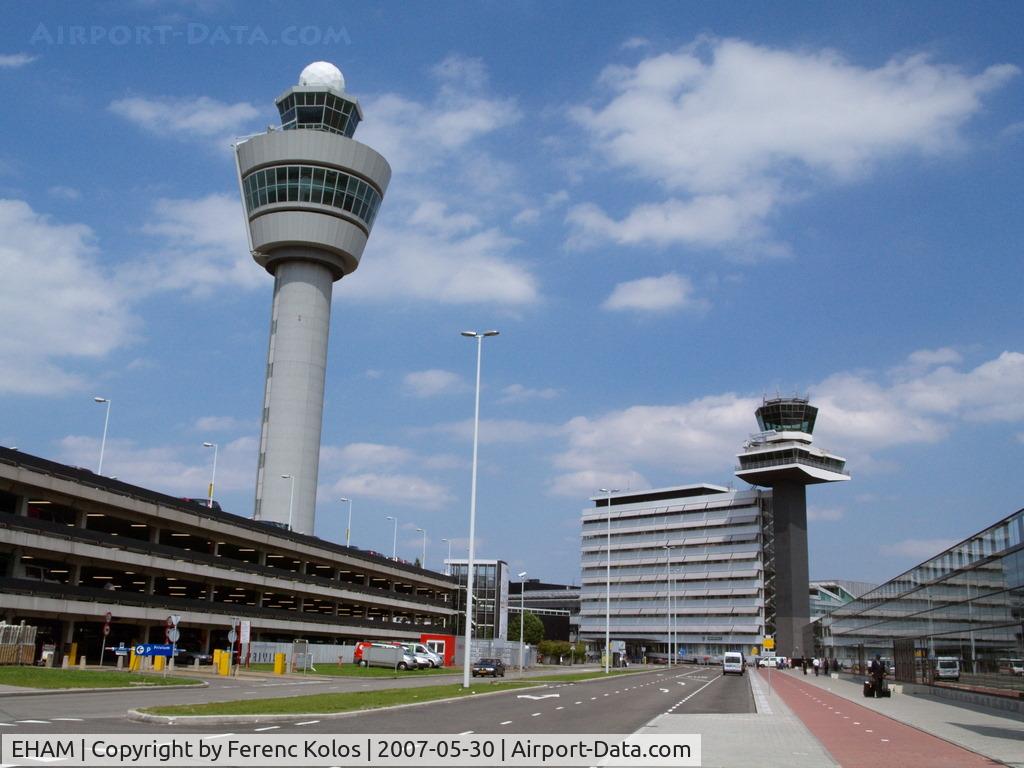 Amsterdam Schiphol Airport, Haarlemmermeer, near Amsterdam Netherlands (EHAM) - AMS