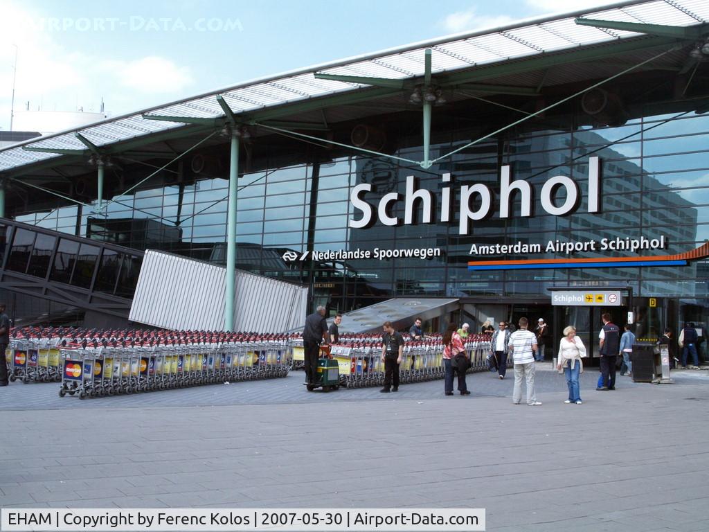 Amsterdam Schiphol Airport, Haarlemmermeer, near Amsterdam Netherlands (EHAM) - AMS