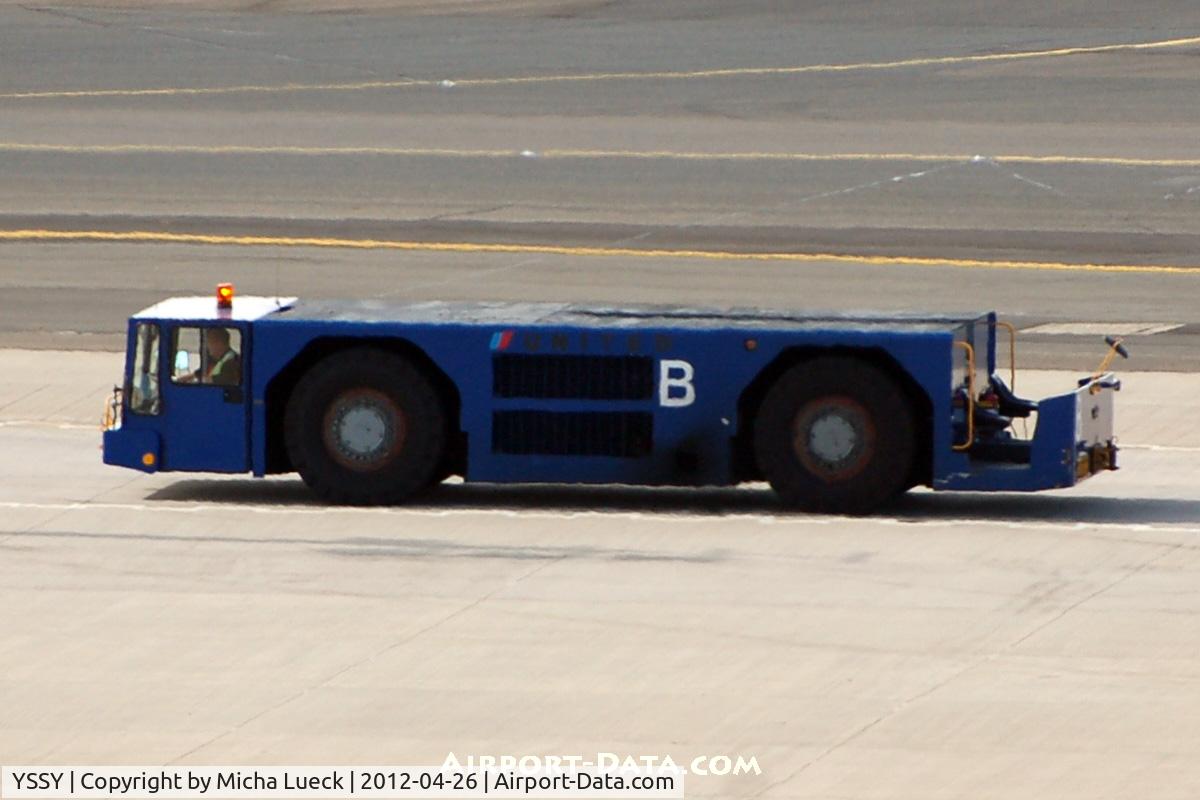 Sydney Airport, Mascot, New South Wales Australia (YSSY) - United tug in Sydney