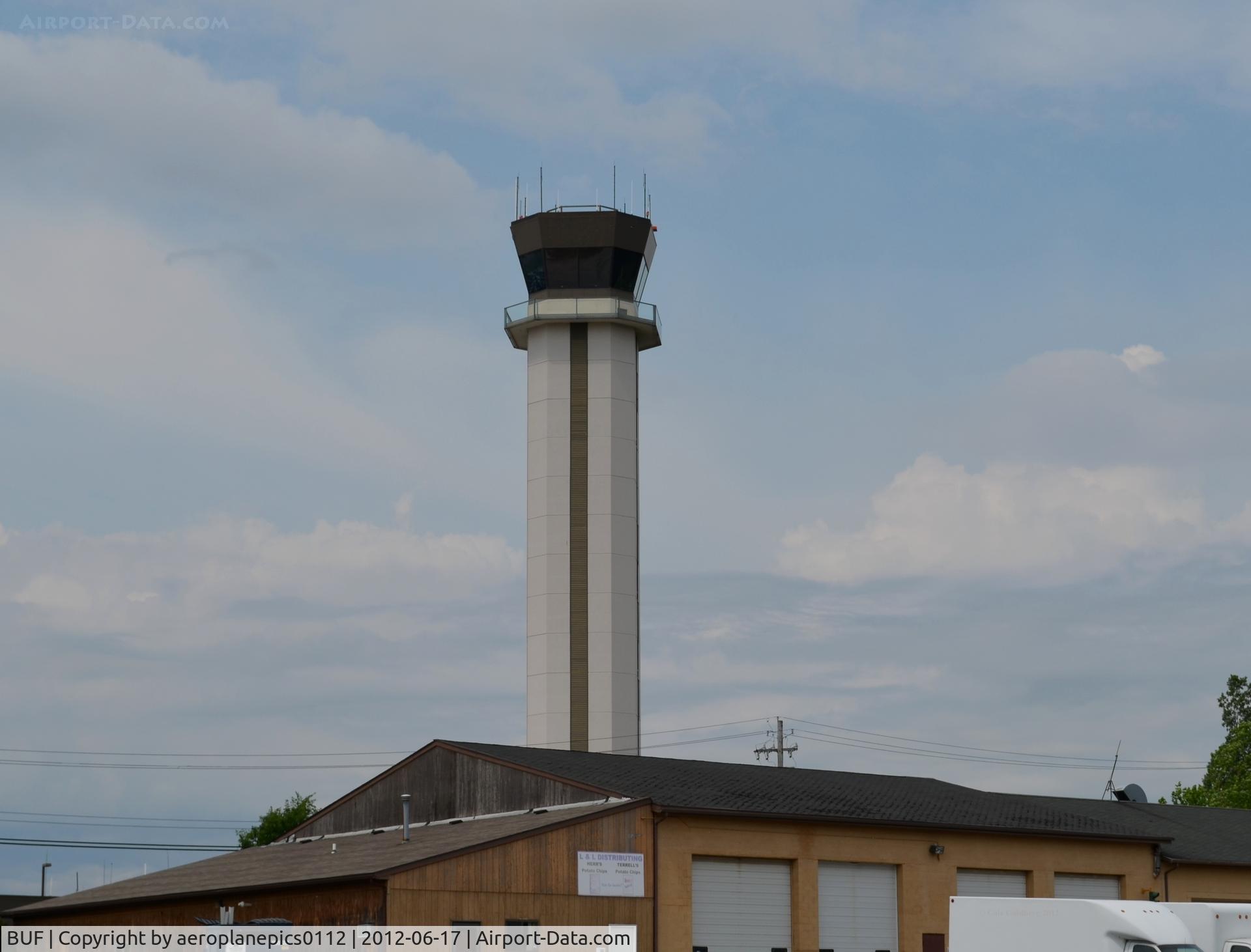 Buffalo Niagara International Airport (BUF) - The Air Traffic Control Tower (ATCT) at KBUF. 