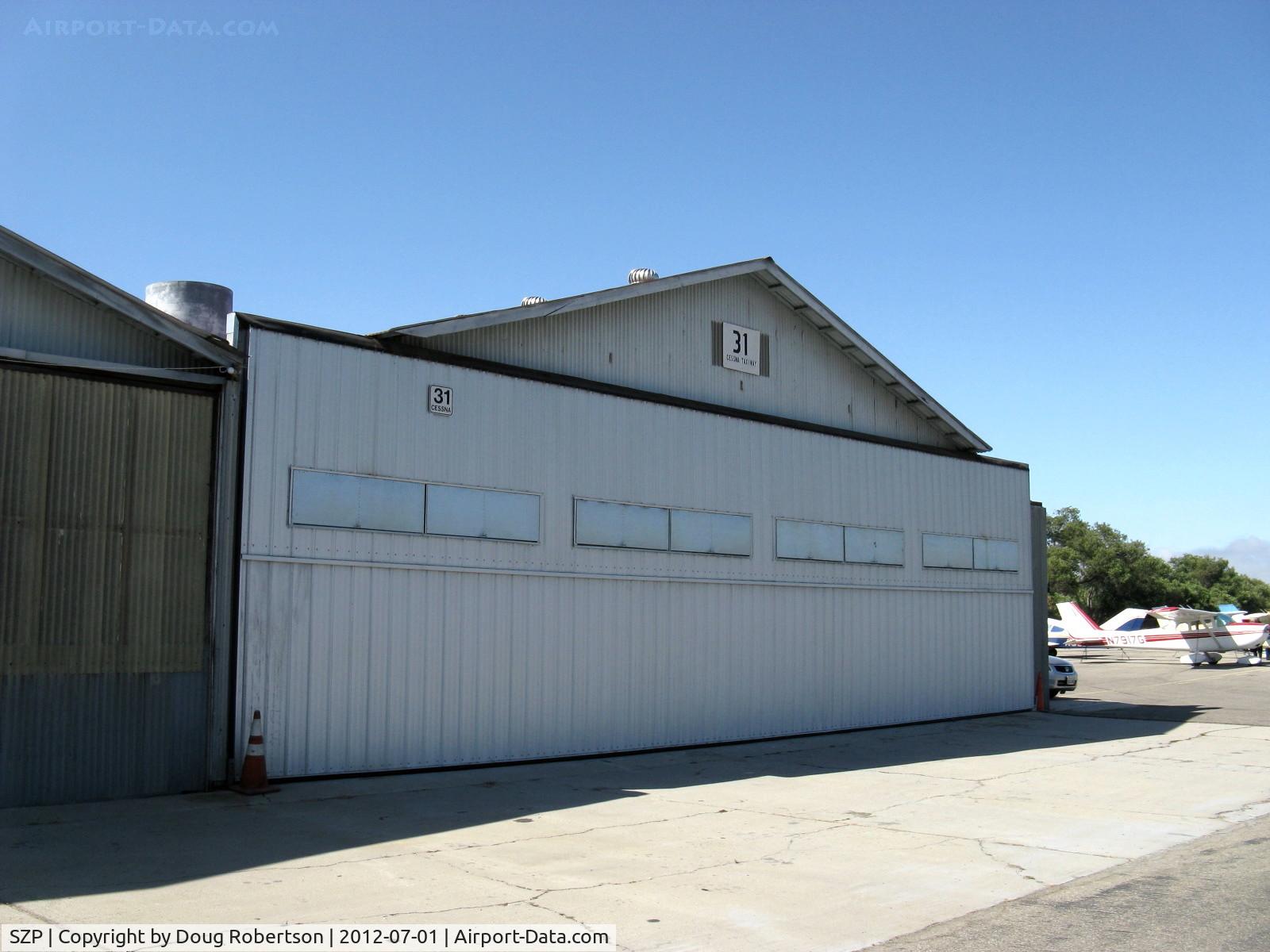 Santa Paula Airport (SZP) - 31 Cessna Taxi- SZP's Do-It-Yourself Paint Shop
