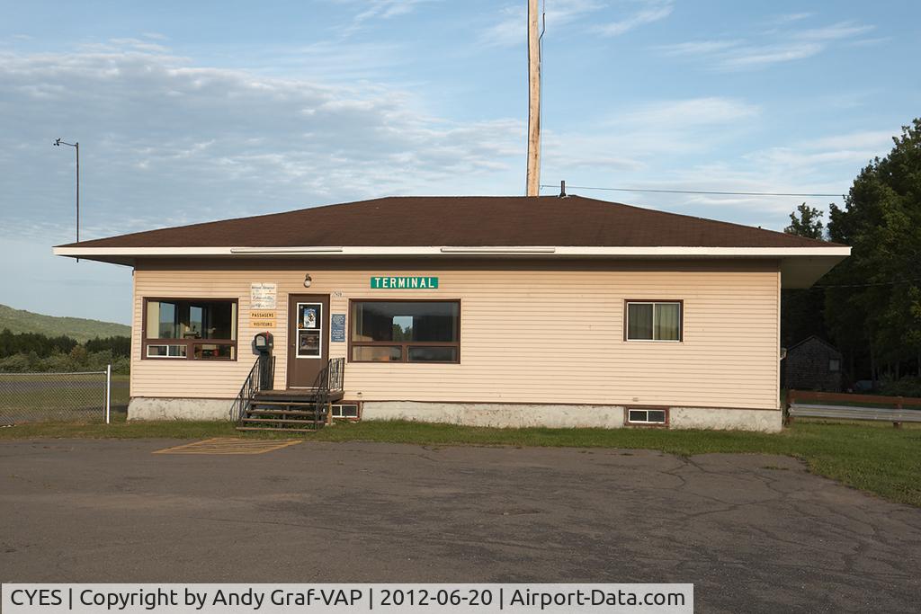 Edmundston Airport, Edmundston, New Brunswick Canada (CYES) - Terminal at Edmunston