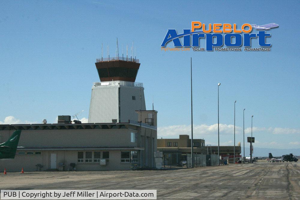 Pueblo Memorial Airport (PUB) - On the tarmac at KPUB