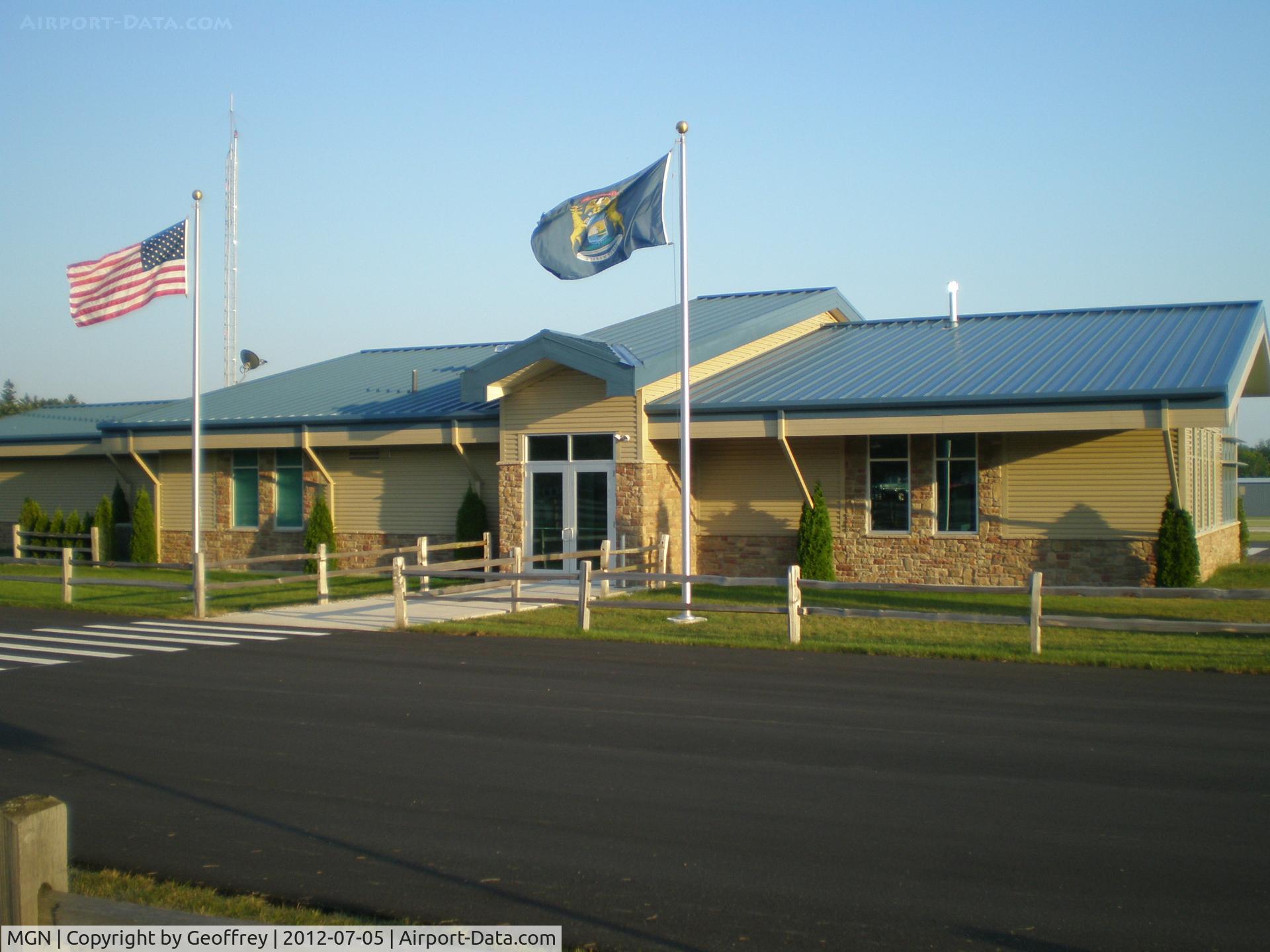 Harbor Springs Airport (MGN) - New Terminal bldg