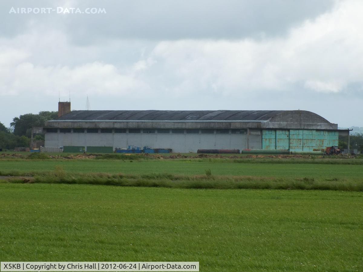 X5KB Airport - RAF Kirkbride Type D Aircraft Storage Shed.