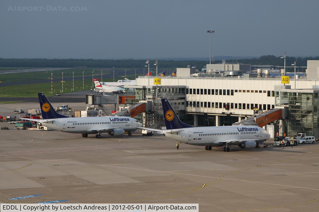Düsseldorf International Airport, Düsseldorf Germany (EDDL) - View to the Gates A10 A12