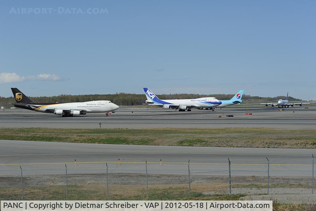Ted Stevens Anchorage International Airport, Anchorage, Alaska United States (PANC) - Anchorage Airport Boeing 747-400
