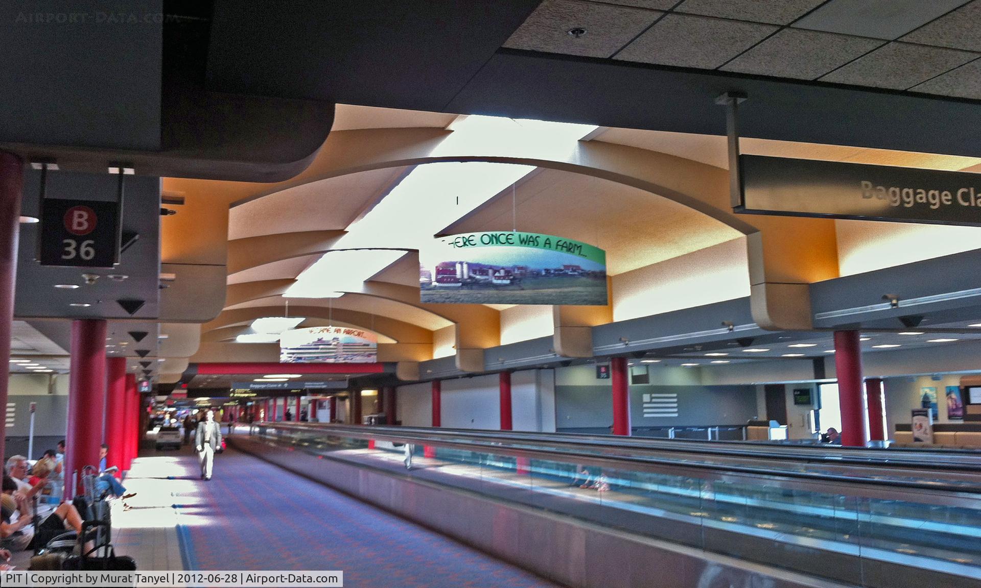 Pittsburgh International Airport (PIT) - Inside Concourse B