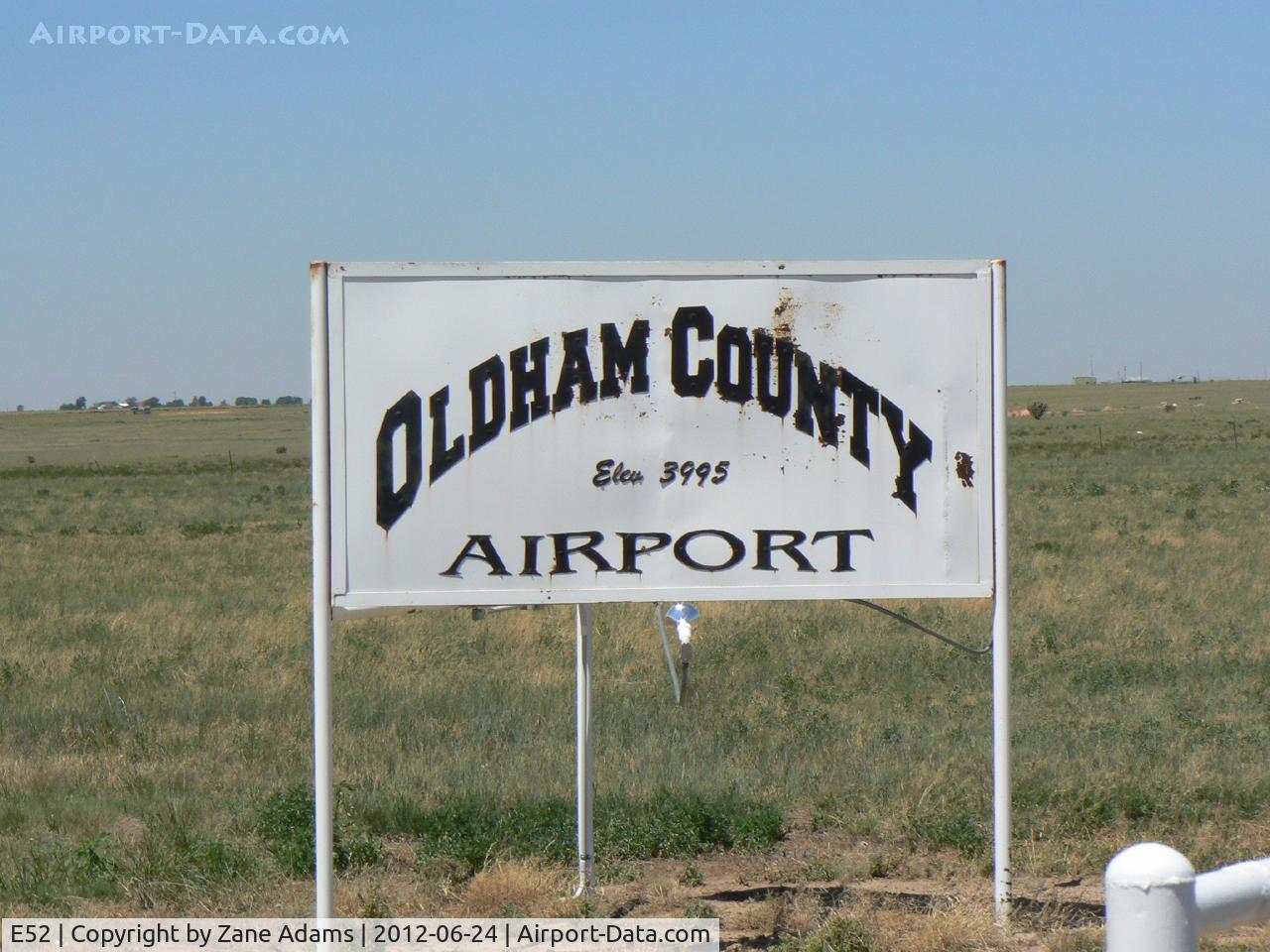 Oldham County Airport (E52) - Vega, Texas