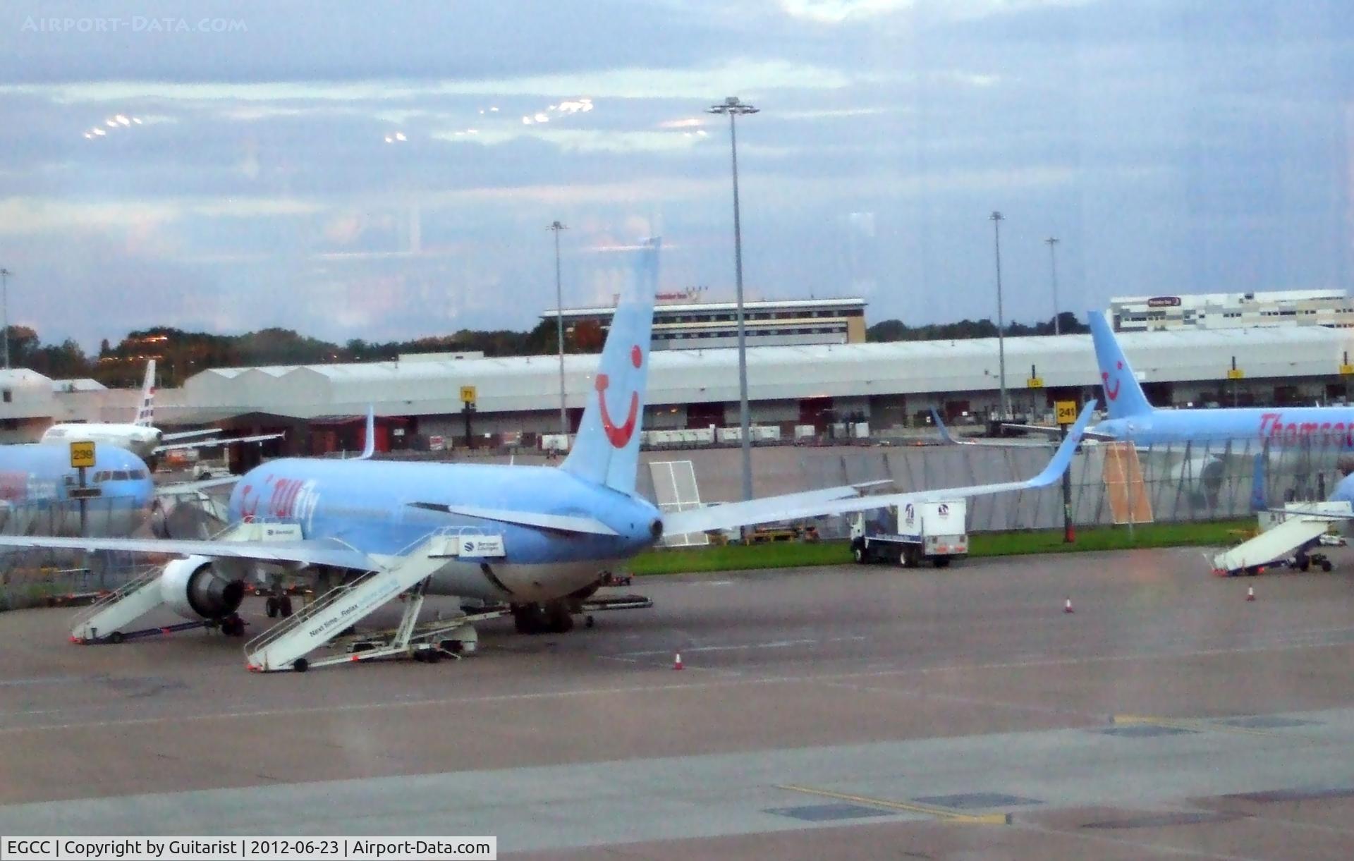 Manchester Airport, Manchester, England United Kingdom (EGCC) - Out of the windows of T2 again