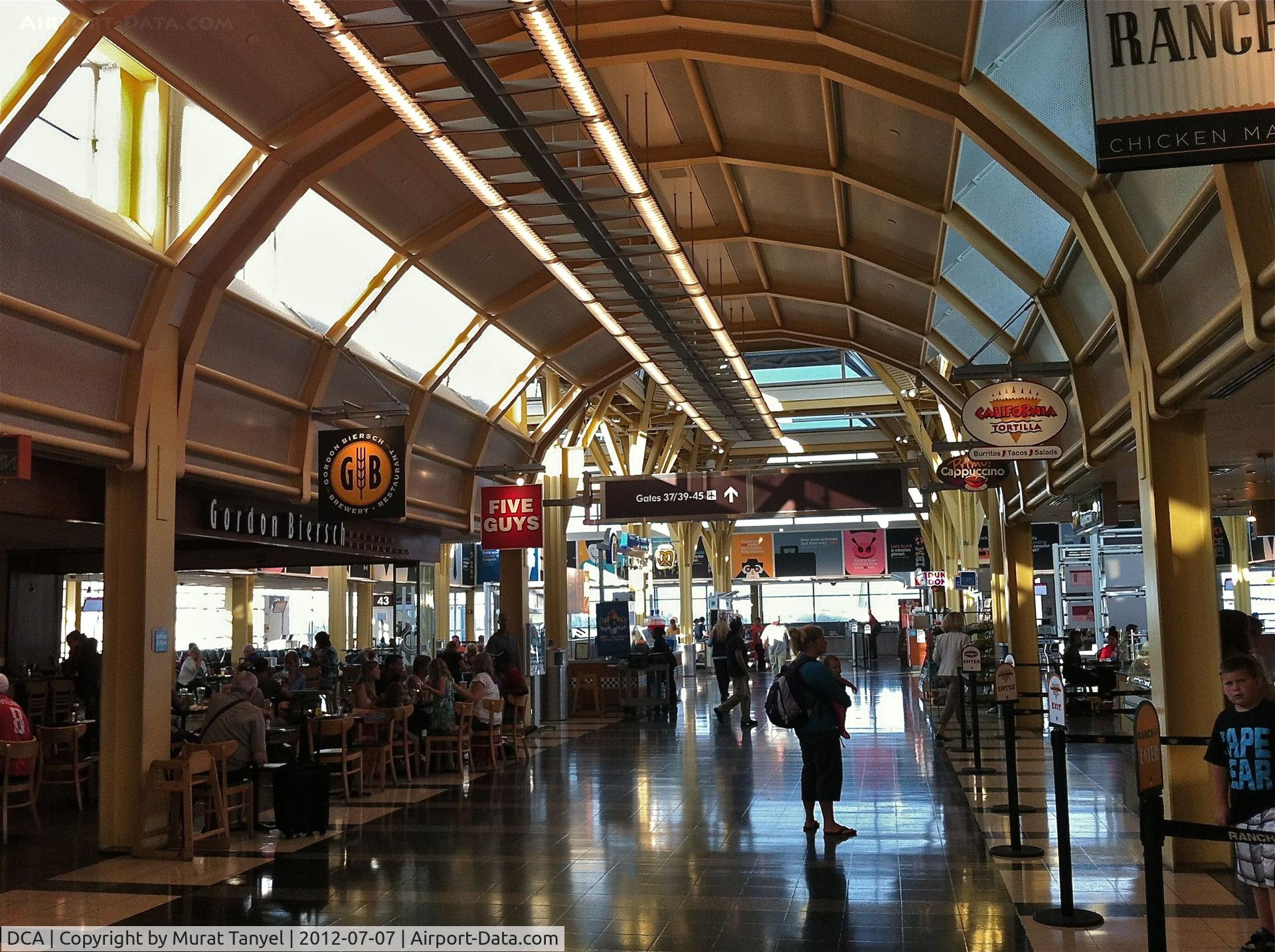 Ronald Reagan Washington National Airport (DCA) - It's a nice airport to transfer at.