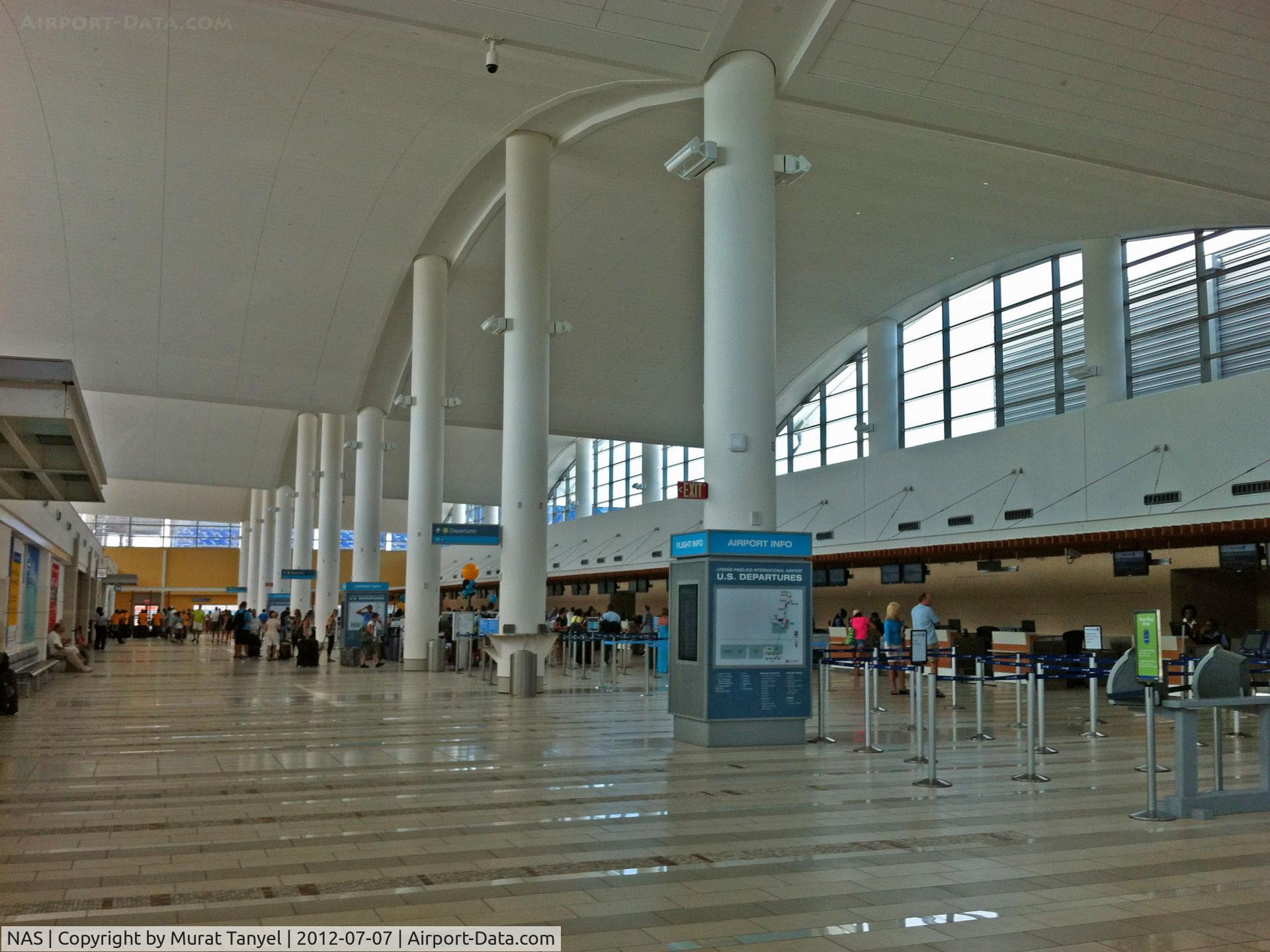 Lynden Pindling International Airport (Nassau Intl), Nassau, New Providence Bahamas (NAS) - Inside the US Departures Terminal