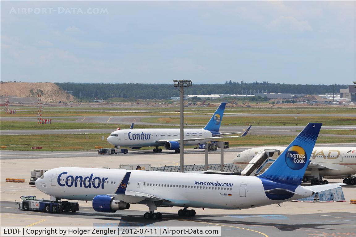 Frankfurt International Airport, Frankfurt am Main Germany (EDDF) - Attendees of all wednesdays pulling competition (sponsored by Condor) are on the way to starting line.....