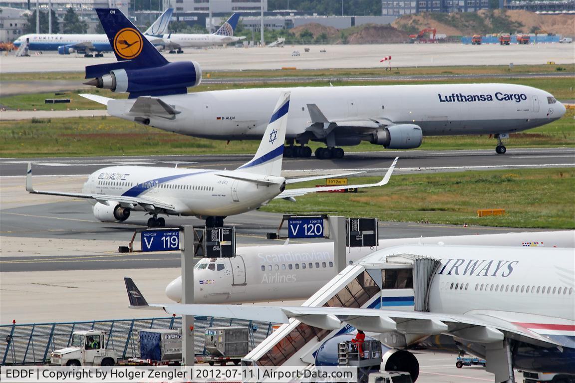Frankfurt International Airport, Frankfurt am Main Germany (EDDF) - Blue and white are the colors of the moment!